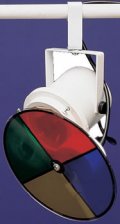 Pinspot & Colour Wheel